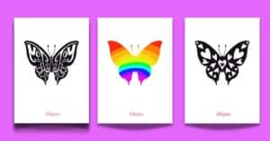 21 Butterfly Stencil Templates | FREE Printables for Your Creative Projects!