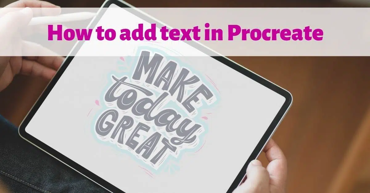 How to add text in Procreate featured image