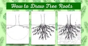 Draw Tree Roots in 10 Easy Steps!