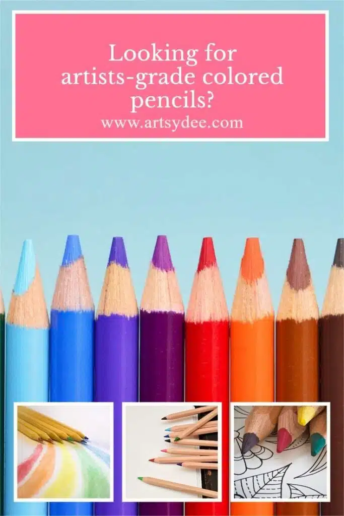 the best colored pencils for artists pin 1